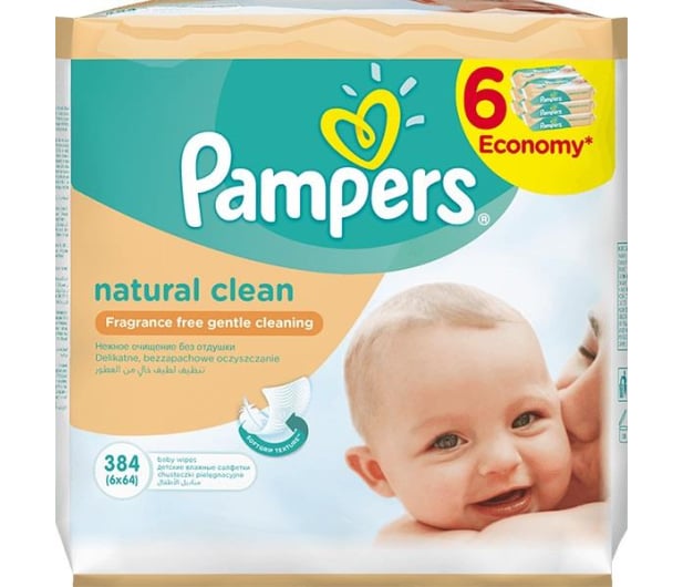 chusteczki nawilzane pampers gentle cleaning