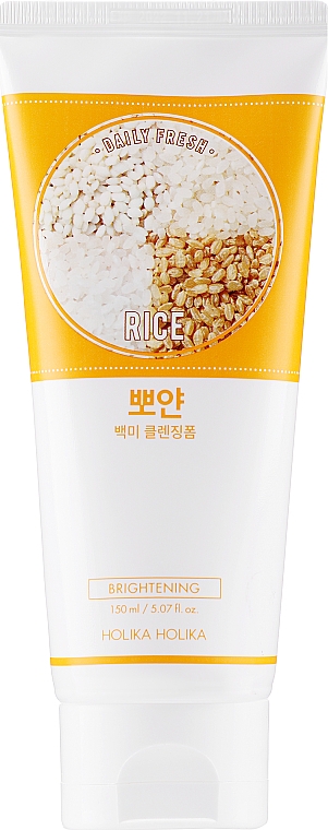 holika holika rice rozjaśniająca pianka do twarzy 150ml