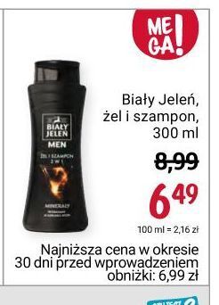 szampon do włosów biały jeleń rossmann