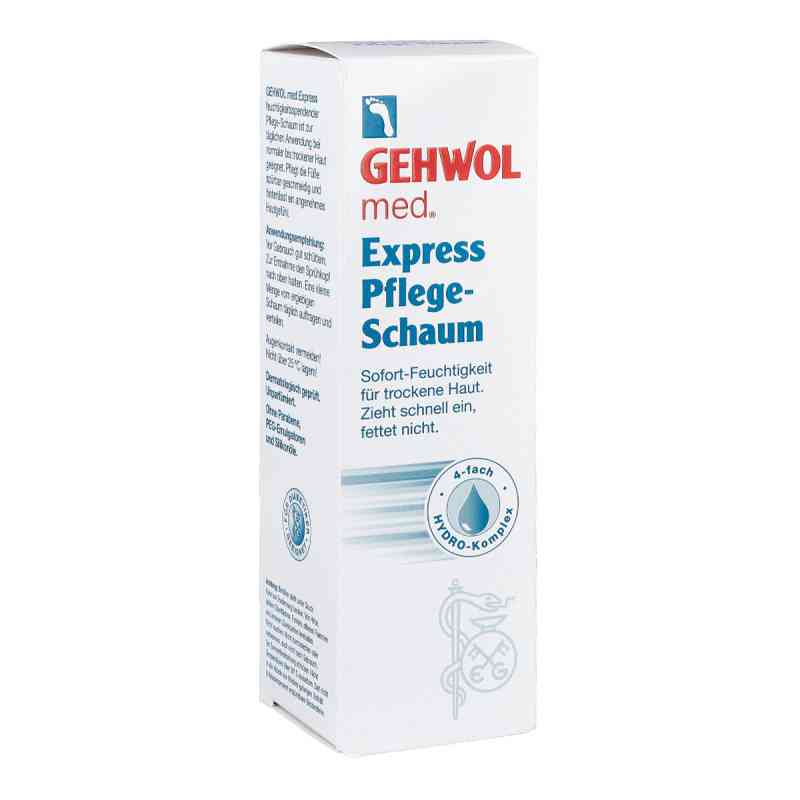 gehwol med express pflege-schaum pianka nawilżająca do skóry 125ml