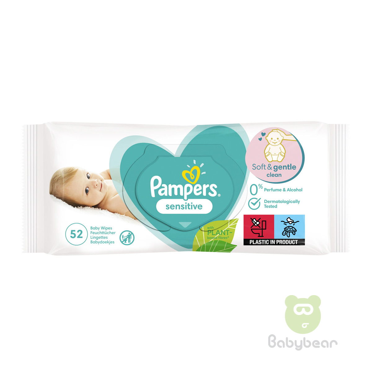 pampers sensitive 56 cena