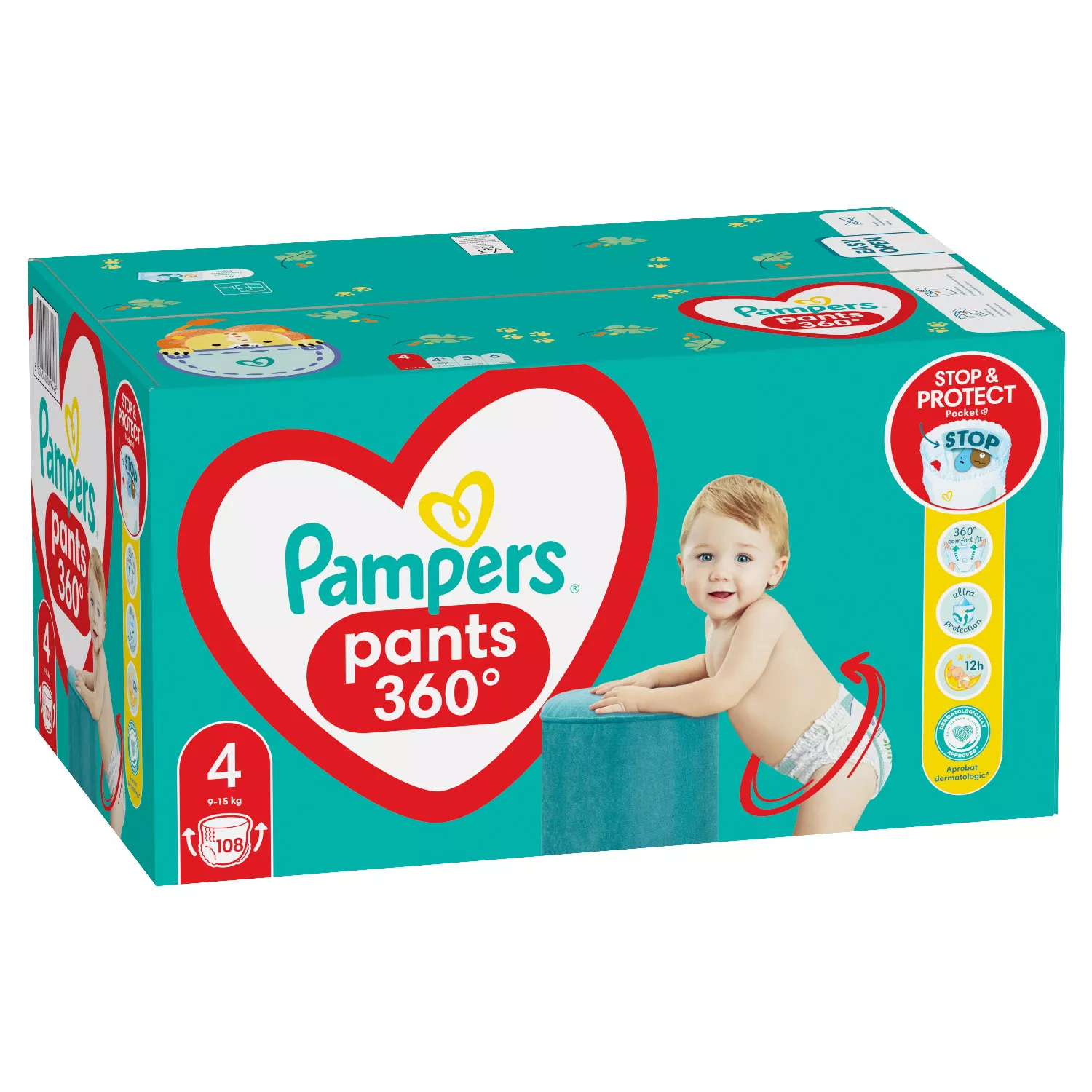 pampers 108 sztuk cena