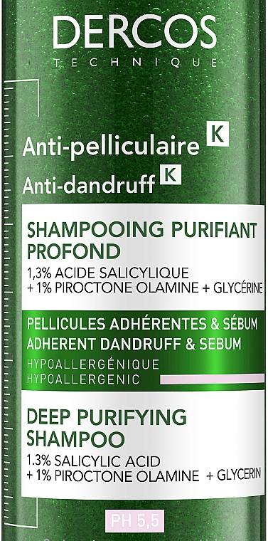 vichy szampon z peelingiem