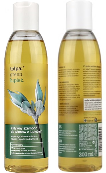 tołpa green aktywny szampon do włosów z łupieżem 200 ml