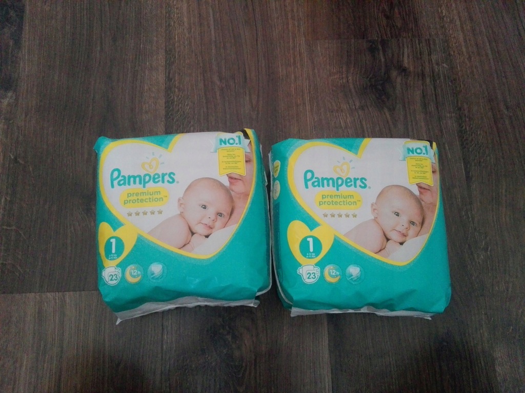 pampers 1 23 sztuki