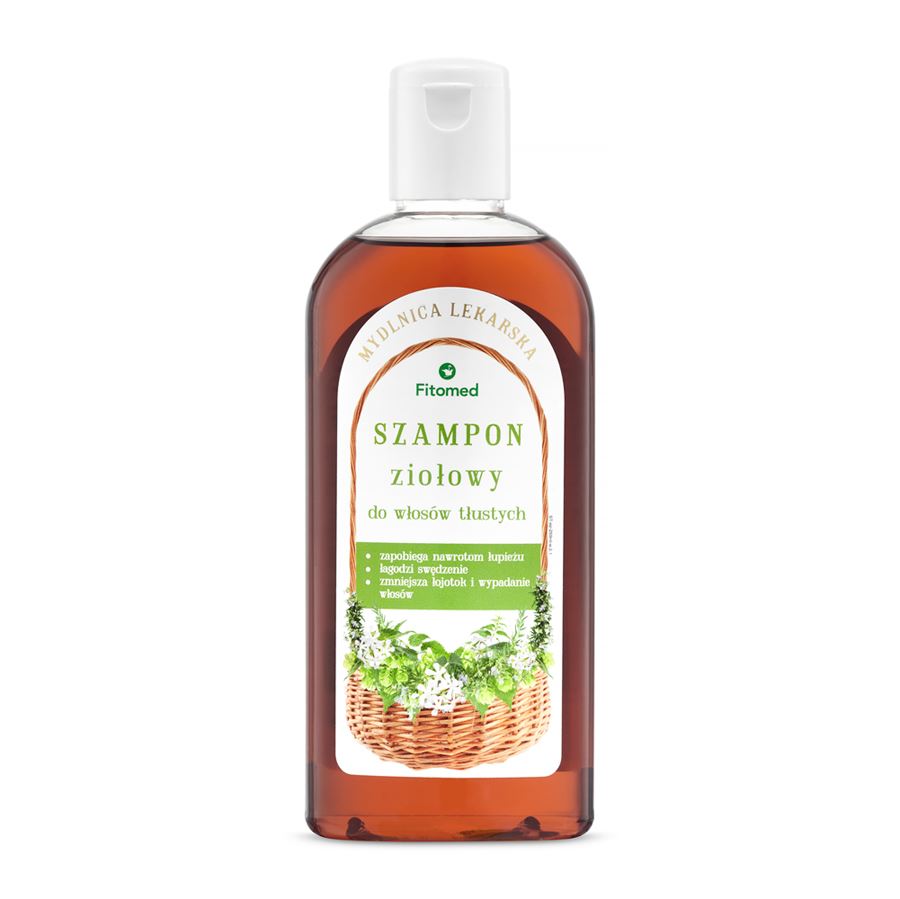 szampon ziołowy do włosów tłustych fitomed 250 ml