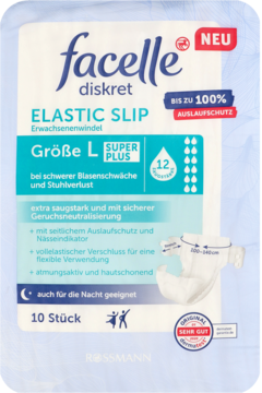 tylko w rossmann facelle diskret pieluchomajtki extra m