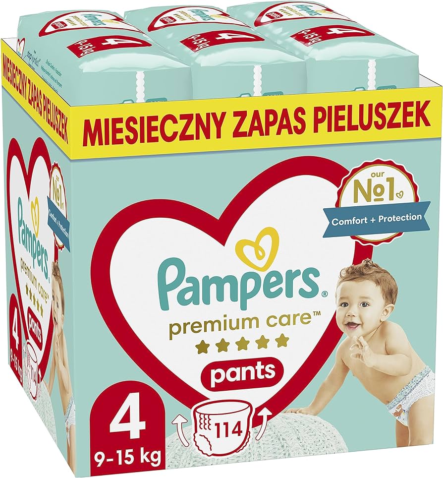 pampers premium care 4 zmienia opakowanie