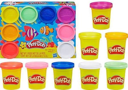 PlayDoh E5044 Zestaw plasteliny 8 szt.