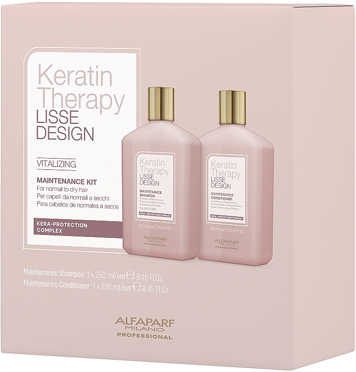 alfaparf keratin therapy lisse design szampon do włosów 250ml wizaz