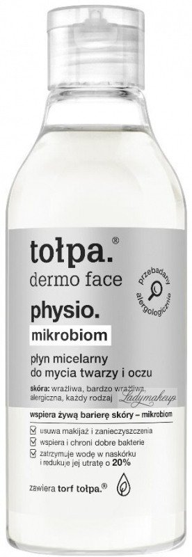 tołpa dermo face płyn micelarny do mycia twarzy 200 ml