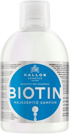 kallos biotin upiększający szampon do włosów biotin