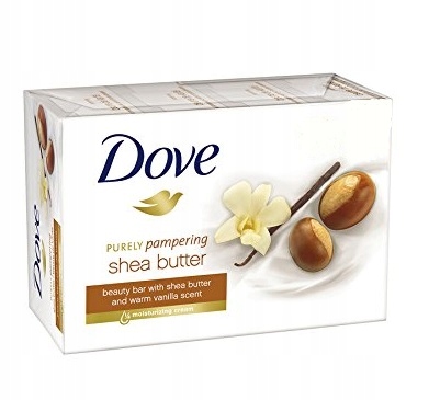 dove purely pampering kremowa kostka myjąca z masłem shea