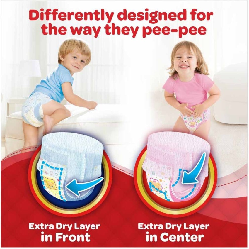 girls in huggies diapers