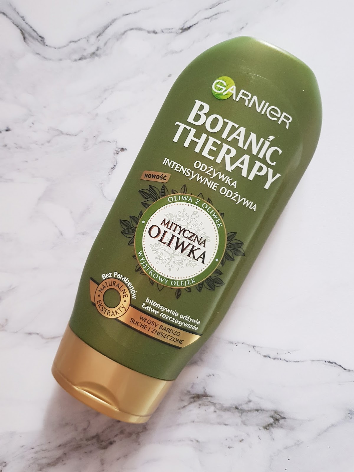 garnier botanic therapy mityczna oliwka odżywka do włosów bardzo suchych