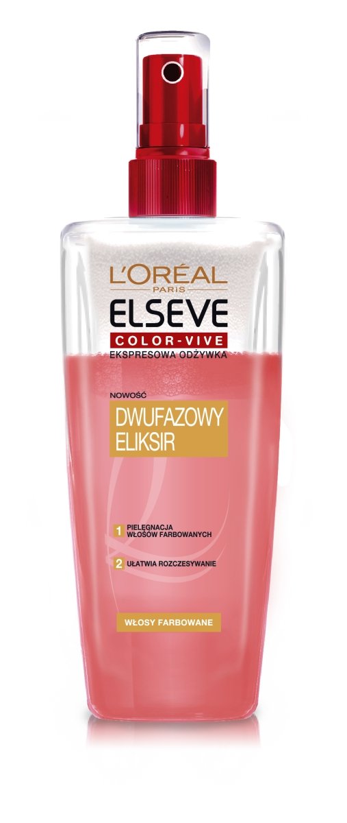 elseve rapid reviver skoncentrowana odżywka do włosów farbowanych color-vive