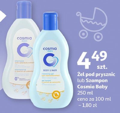 cosmia baby 2w1 szampon i żel pod prysznic