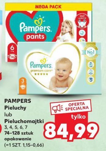 kaufland pieluchy pampers