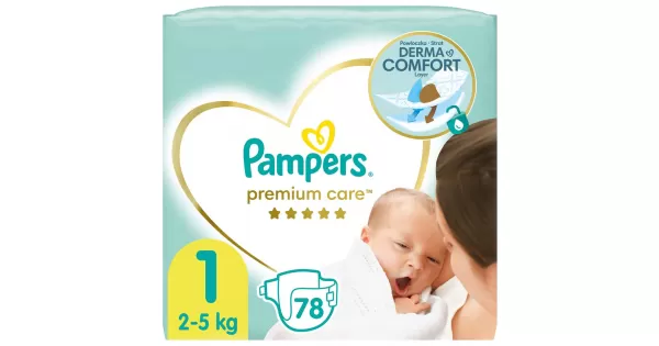 pampers 1 premium care 78