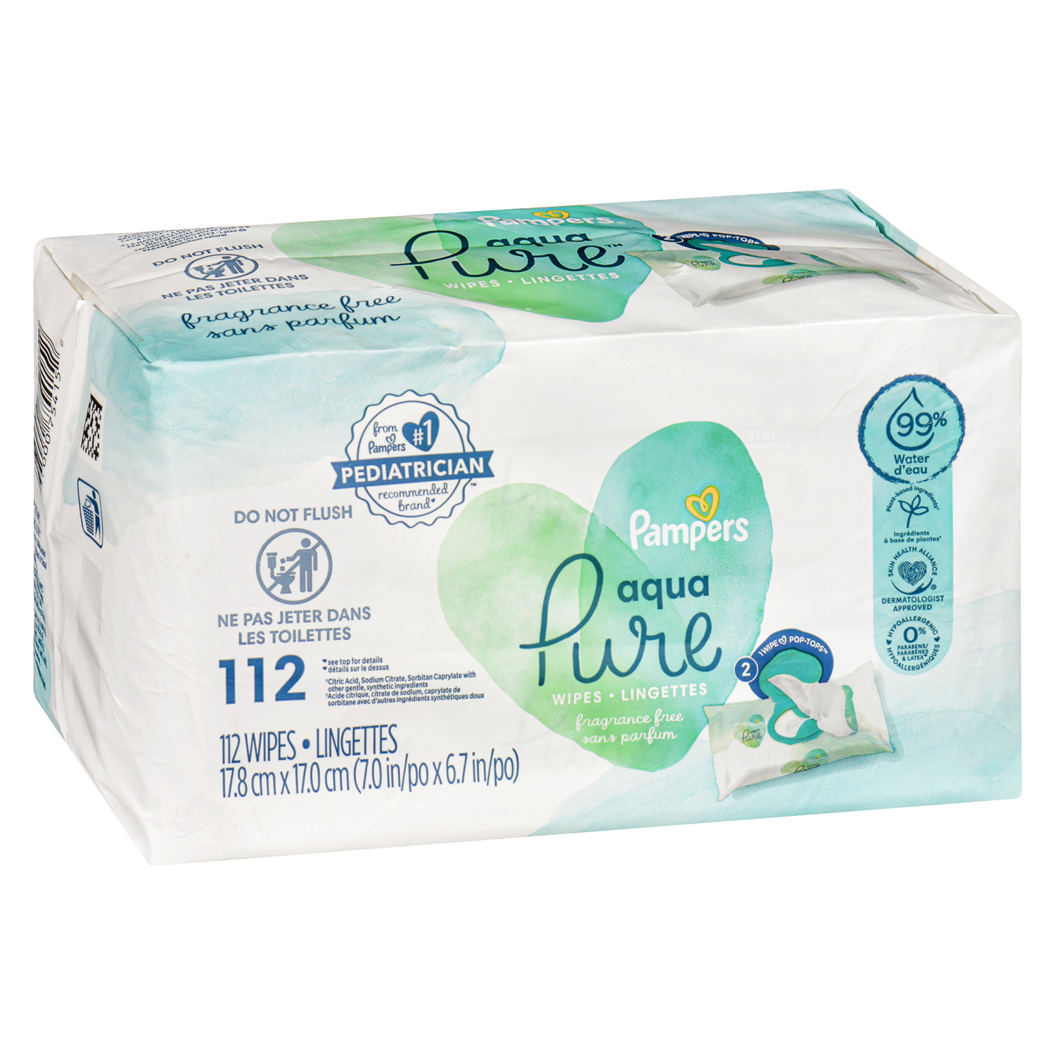 pampers aqua pure italia