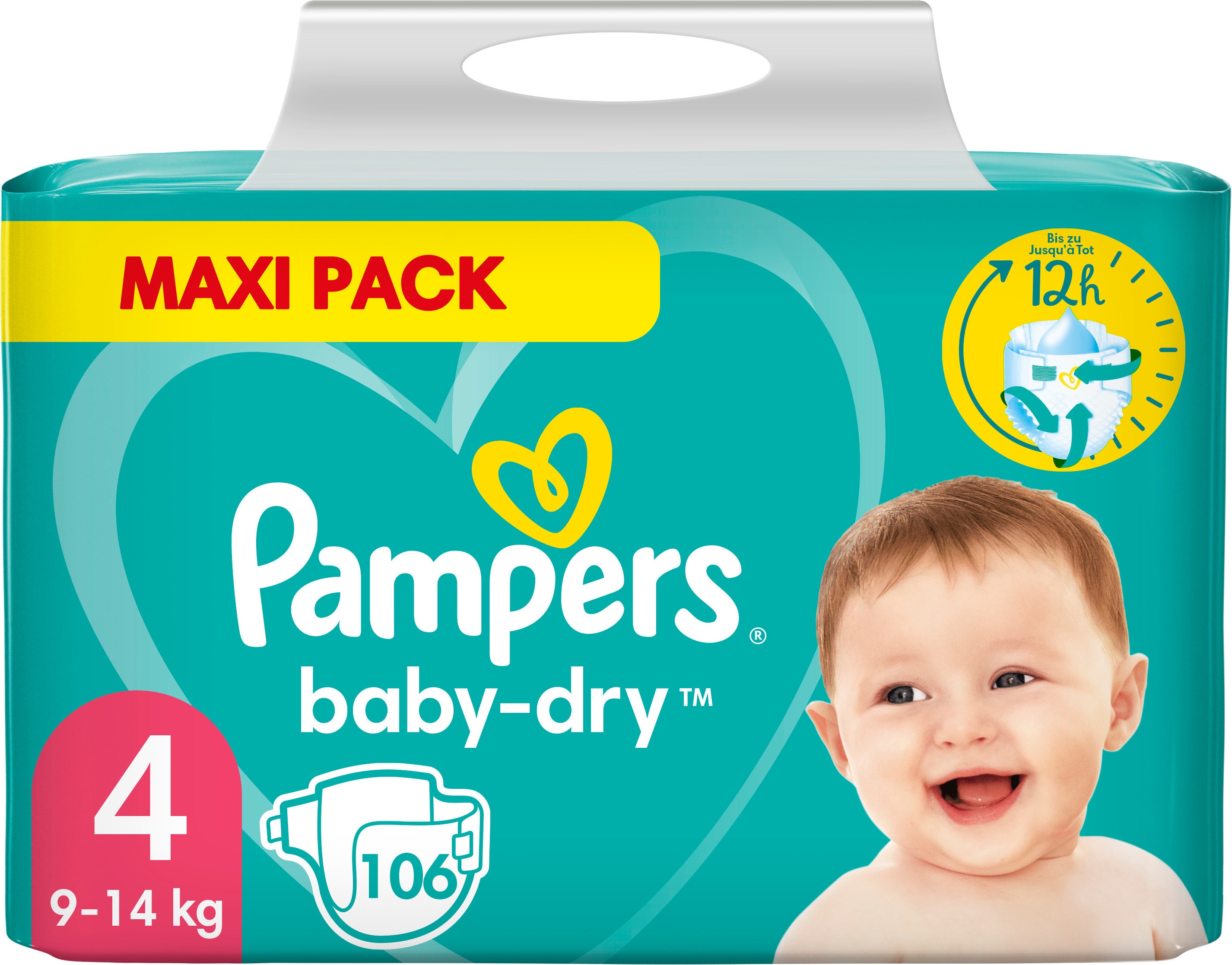 pampers 4 106 szt