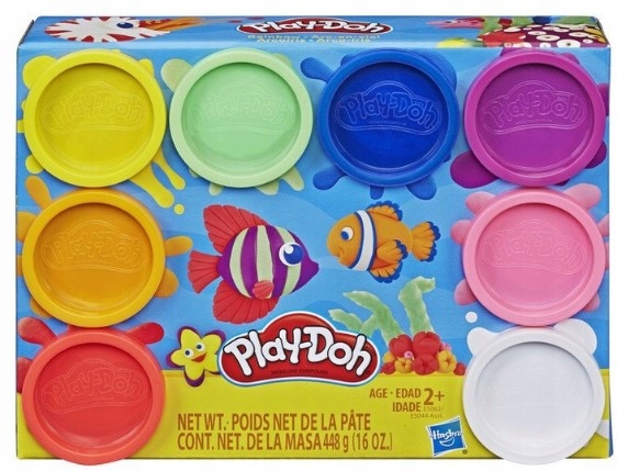 PlayDoh E5044 Zestaw plasteliny 8 szt.