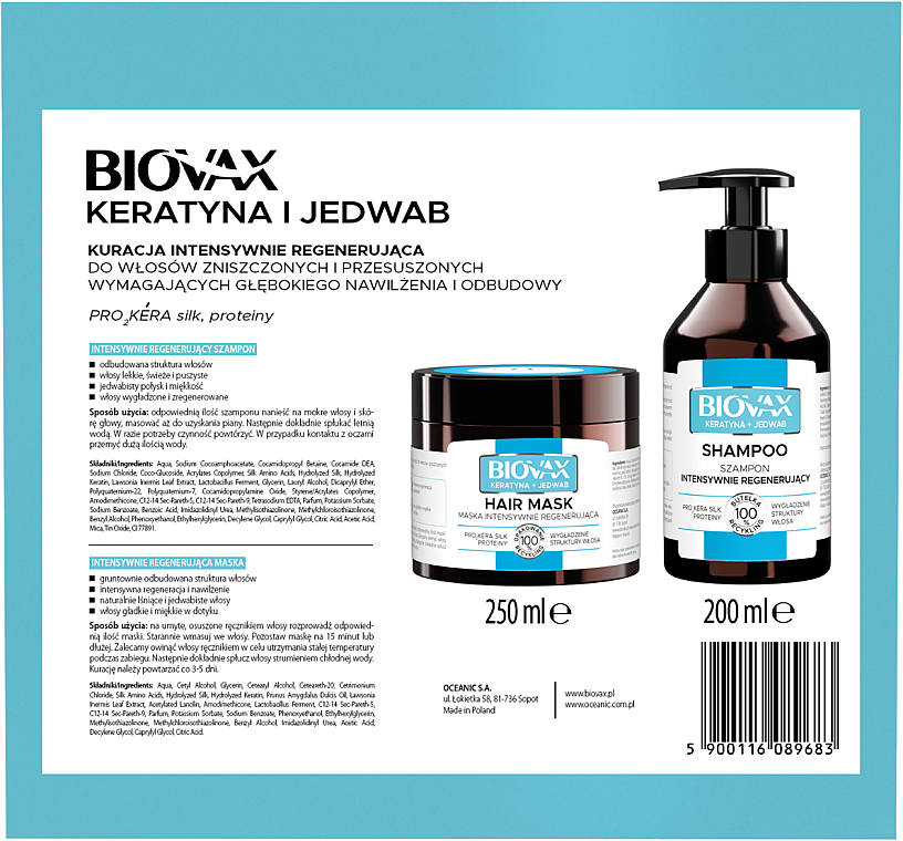 biovax szampon silk & shine