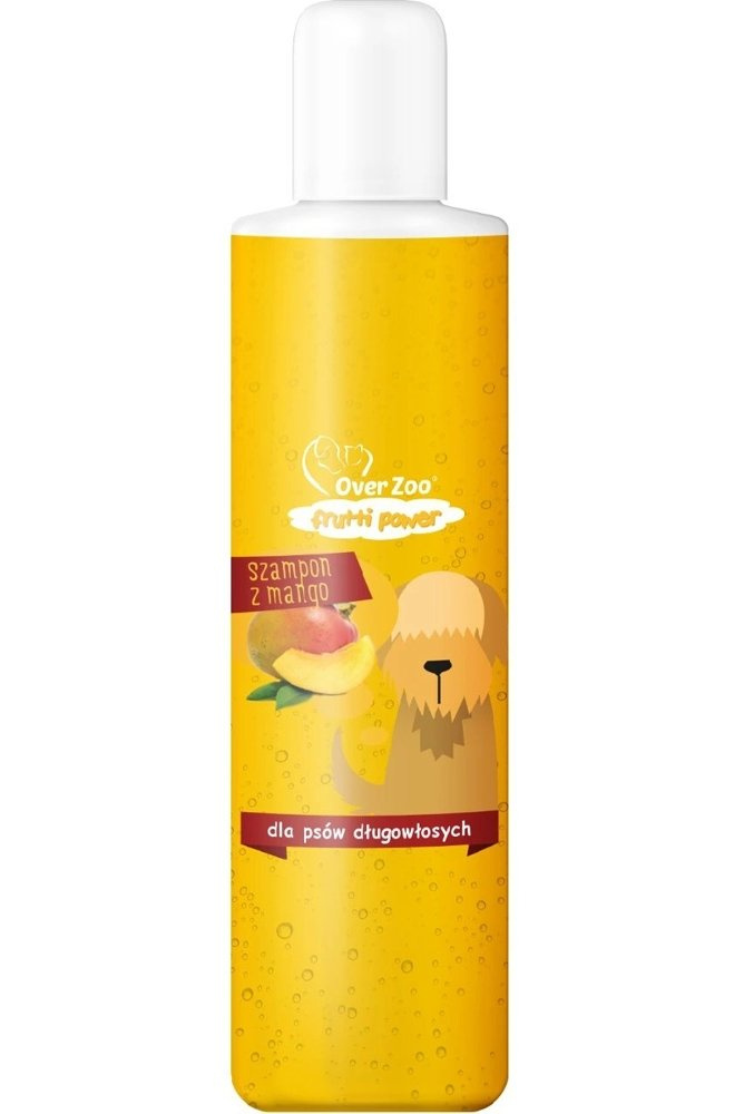 over zoo szampon frutti power mango dla psów długowłosych 200ml