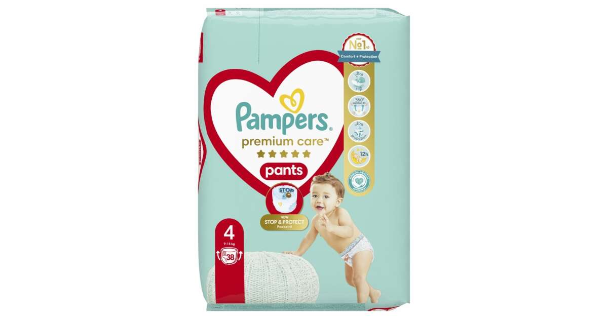 pampers premium care pants 4 38