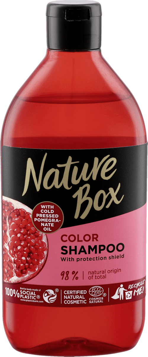 nature box szampon z olejem z granatu