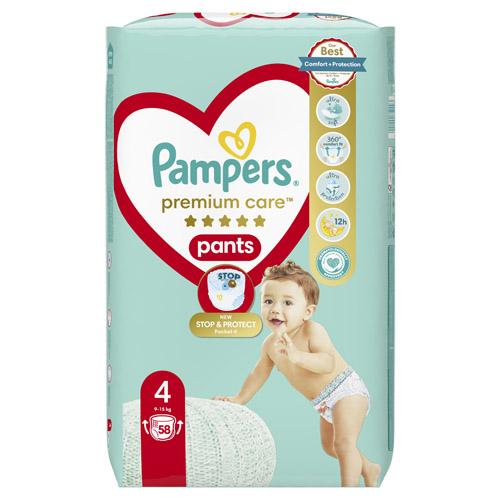 pampers premium care 4 62 sztuki