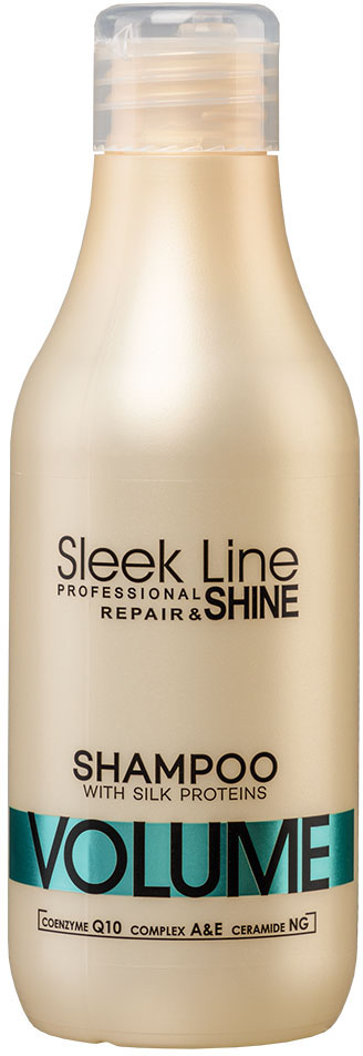 szampon do włosów z jedwabiem sleek line repair