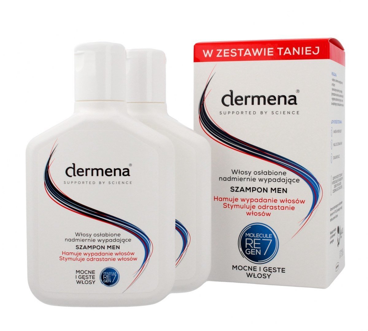 dermena hair care szampon hamujący wypadanie włosów men