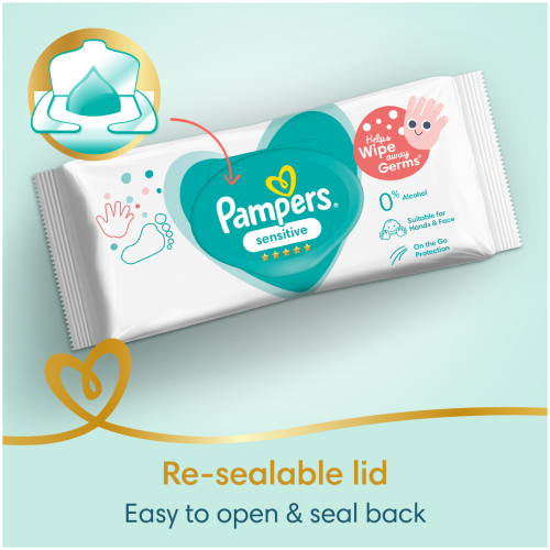 pampers sensitive baby wipes