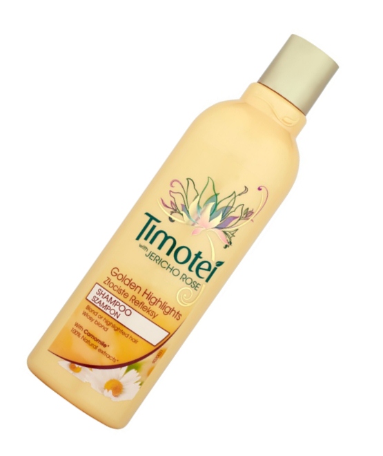 timotei with jericho rose złociste refleksy szampon 400 ml