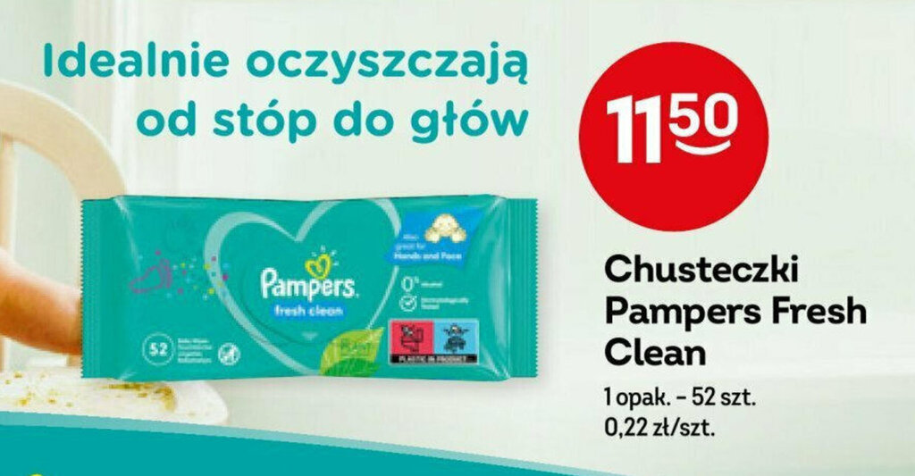 żabka pampers