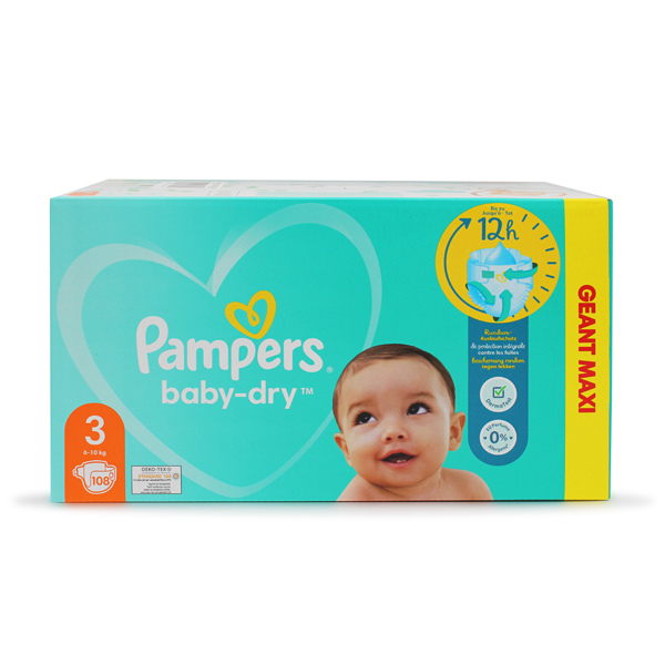 pampers baby dry 3 66 stück