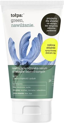 green nawilżająca odżywka-serum do włosów odwodnionych