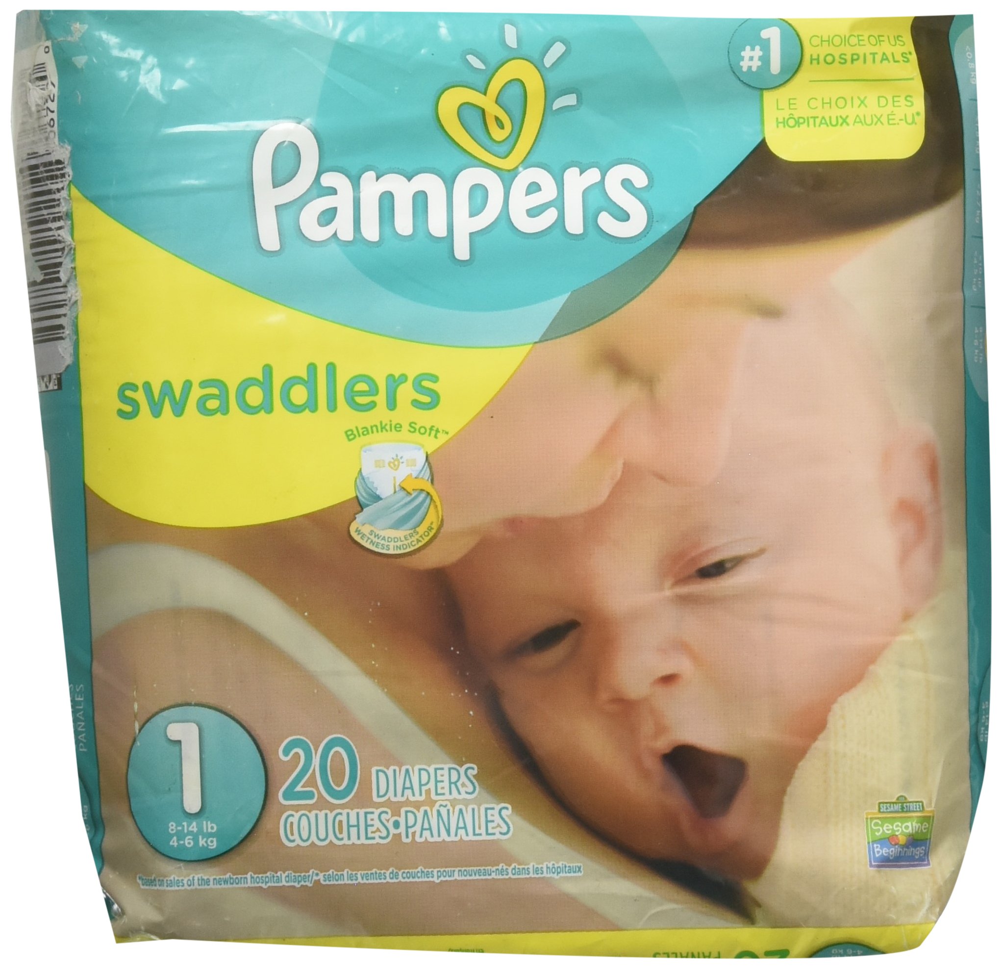 pampers new born zlote