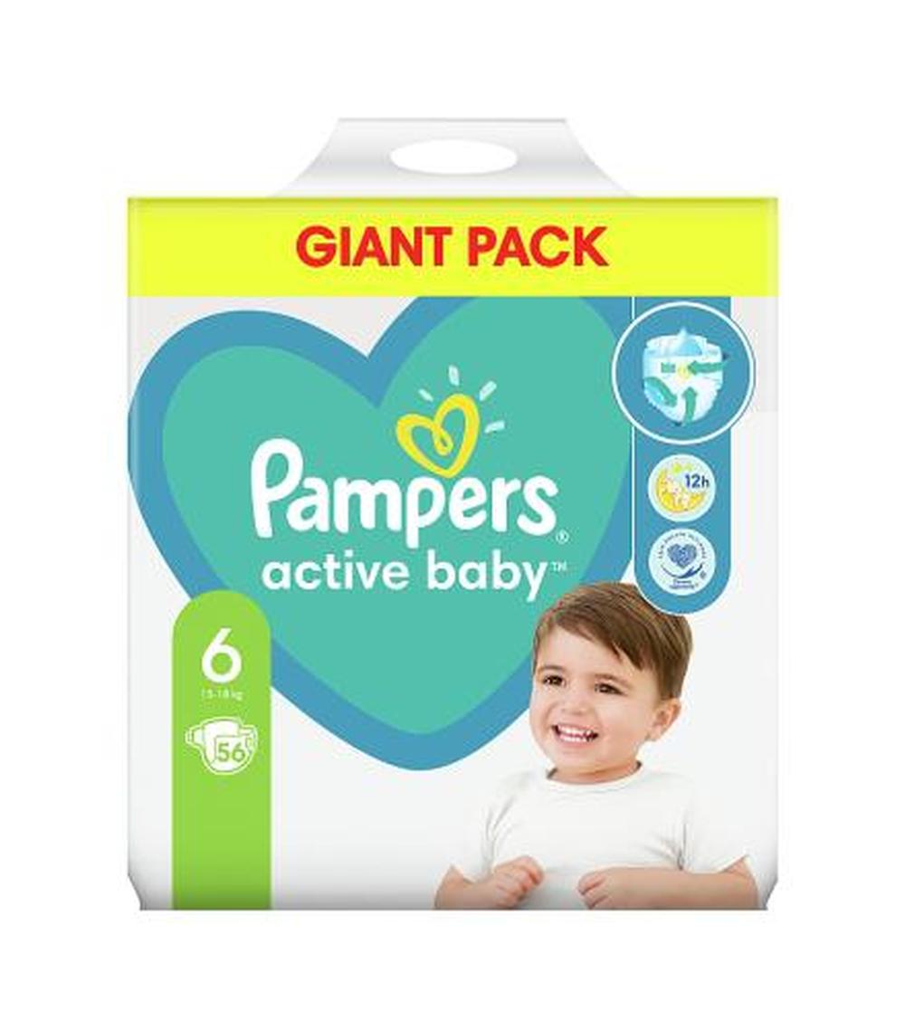 pieluszki pampers active dry cena