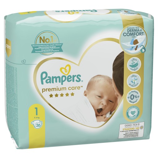 pieluchy jednorazowe pampers 1