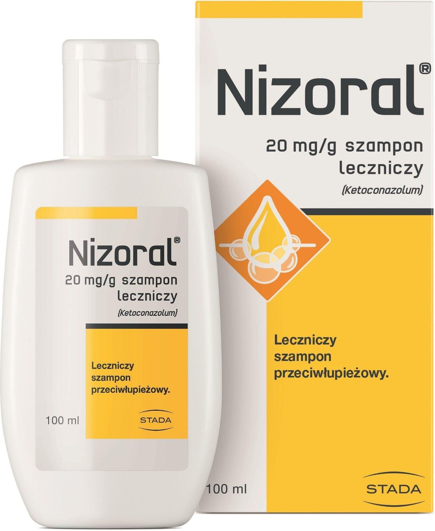 nizoral 20 mg g szampon leczniczy 100 ml