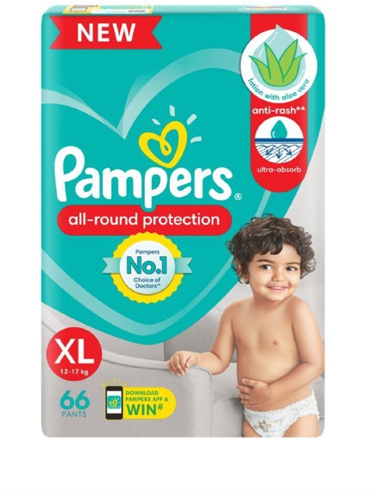 pampers 66 pack