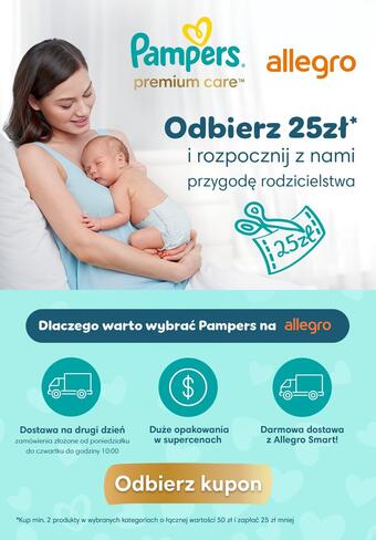 gazetka pampers