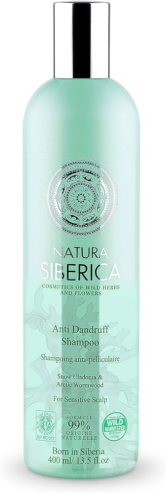 natura siberica szampon anti dandruff snow cladonia