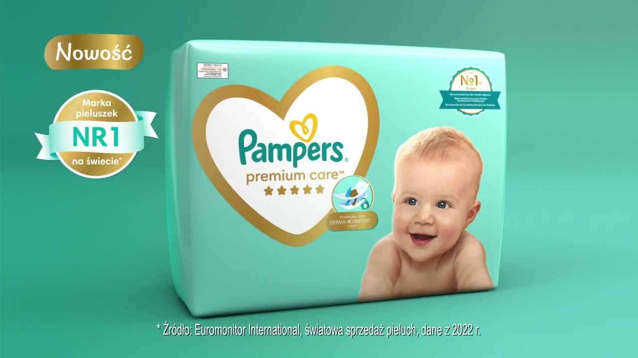 pampers premium care nowość