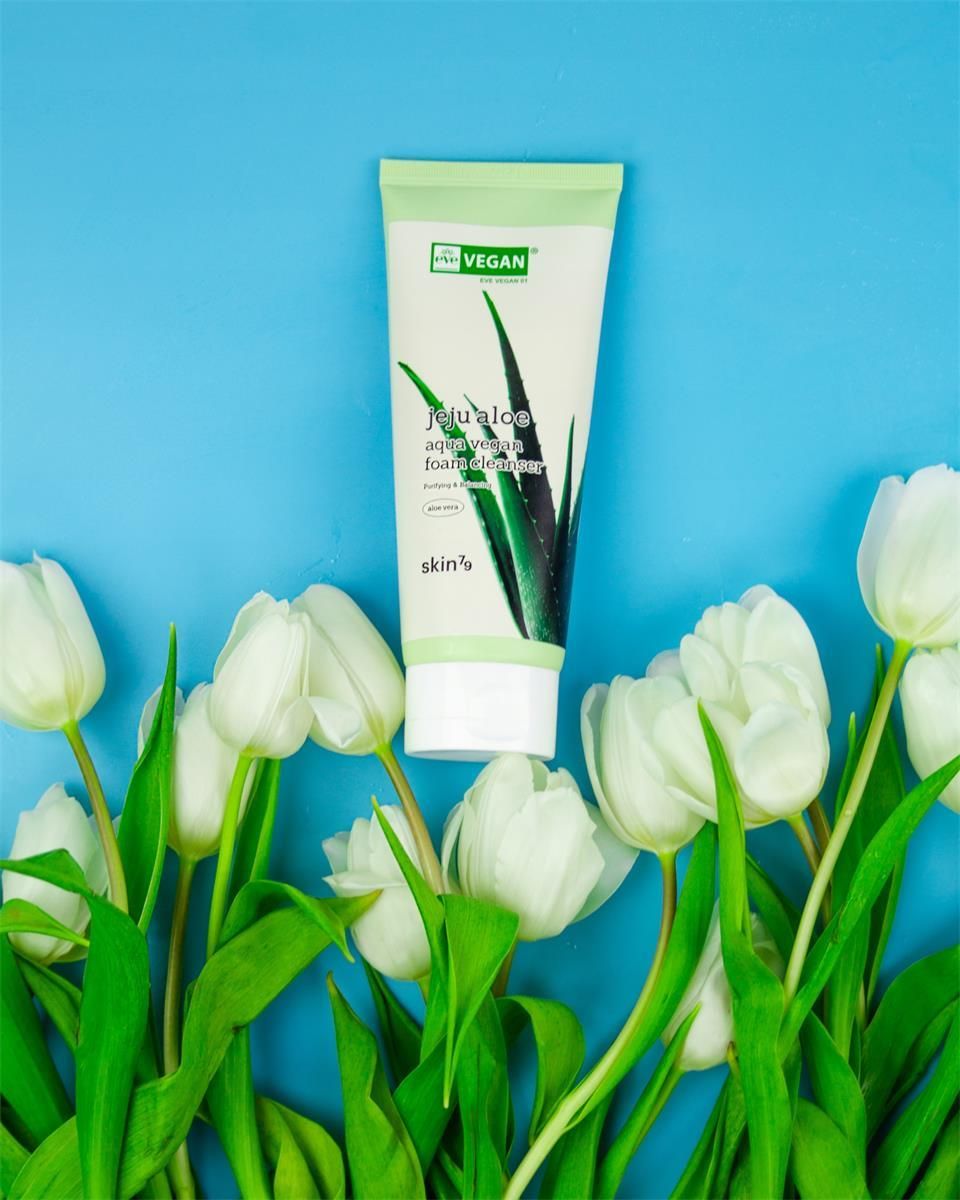 pianka myjąca do twarzy jeju aloe foam cleanser