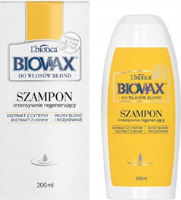 szampon dla blondynek biovax