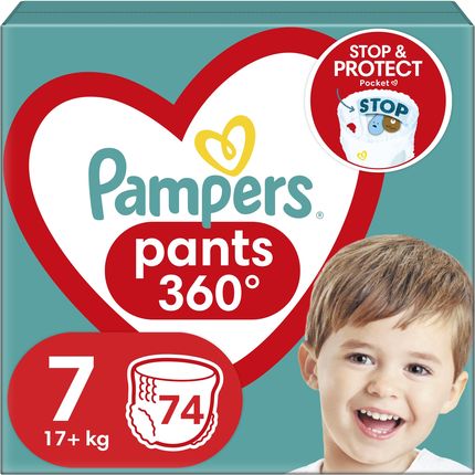 pampers rozmiar 7 pants jumbo pack ceneo