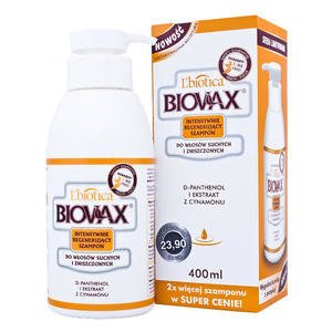 biovax szampon do włosów suchych